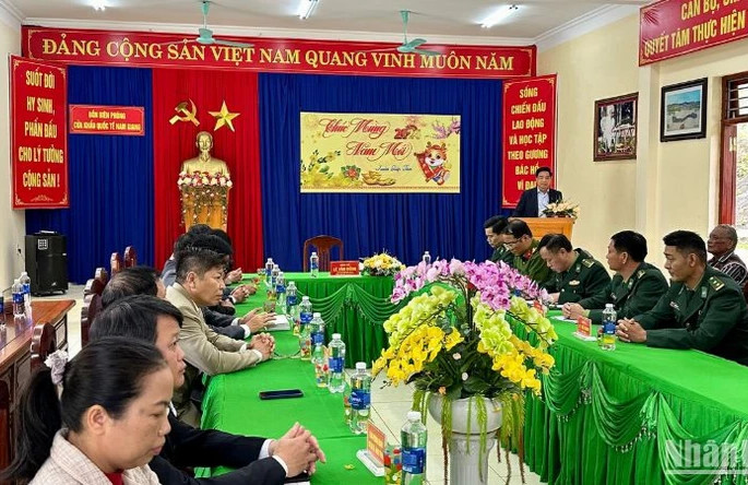 Lãnh đạo tỉnh Quảng Nam thăm các đơn vị, nhân dân vùng biên giới
