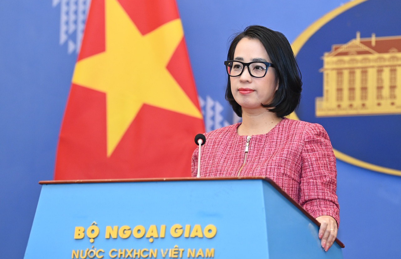 Việt Nam kiên quyết phản đối các yêu sách ở Biển Đông trái luật pháp quốc tế