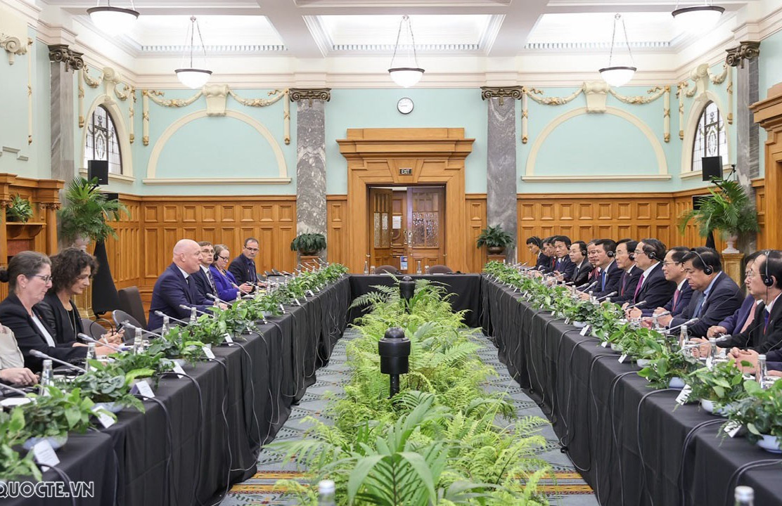 Việt Nam – New Zealand nhất trí tăng cường và mở rộng hợp tác trên tất cả các trụ cột hợp tác quan trọng